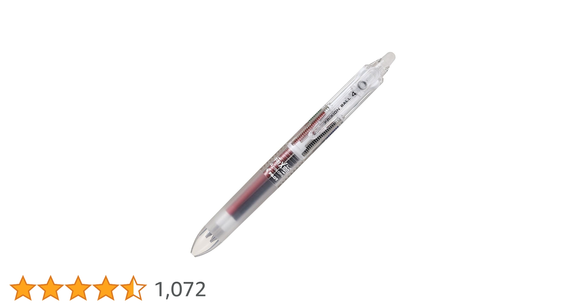 フリクション　4colors Amazon.co.jp: Pilot FriXion 4 05 Black Refill 4 Color Set